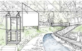 Prezentace studentských prací včetně výstavy návrhu urbanistické studie Botič