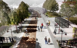 Vlaky dojezdily, „drážní charakter“ zůstane. Vršovice a Strašnice bude spojovat promenáda v zeleni