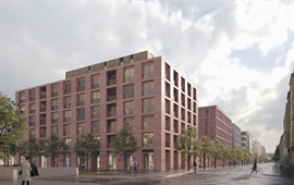 Bytový dům Vršovická navrhne ateliér Kuba & Pilař architekti