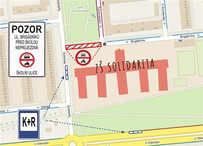 Průzkum: Dejte nám vědět svůj názor na Školní plácek před ZŠ Solidarita!