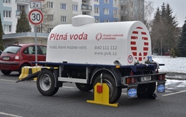 Výluka vody v ulici Klapálkova