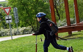 Praha 10 otevřela dětské cyklohřiště